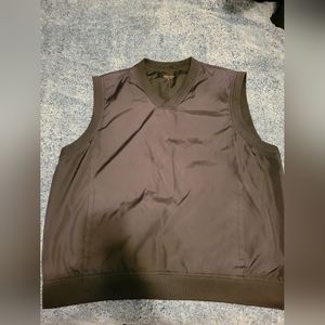 Acuity Golf Windbreaker Vest Size Mens Large With Pockets